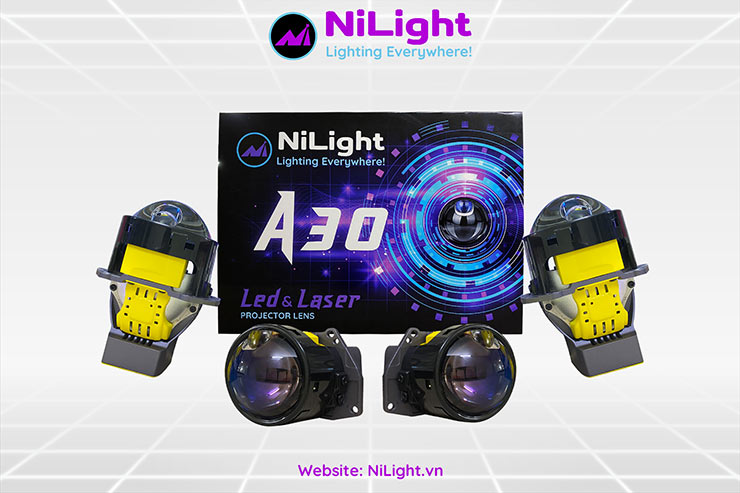 Bi Led NiLight A30 - Khả năng chiếu sáng đỉnh cao