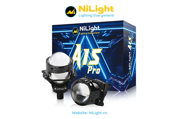 Bi led NiLight A15 Pro - Chân xoáy, Giữ Zin!