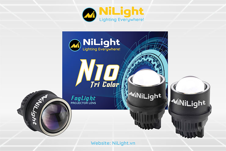 Bi gầm NiLight N10 Titan - Lắp đặt dễ dàng, Ánh sáng mạnh mẽ!