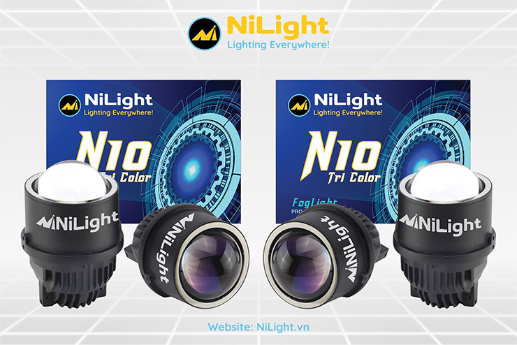 Bi gầm NiLight N10 Titan - Lắp đặt dễ dàng, Ánh sáng mạnh mẽ!