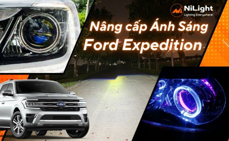 Độ đèn – Nâng cấp ánh sáng cho xe Ford Expedition