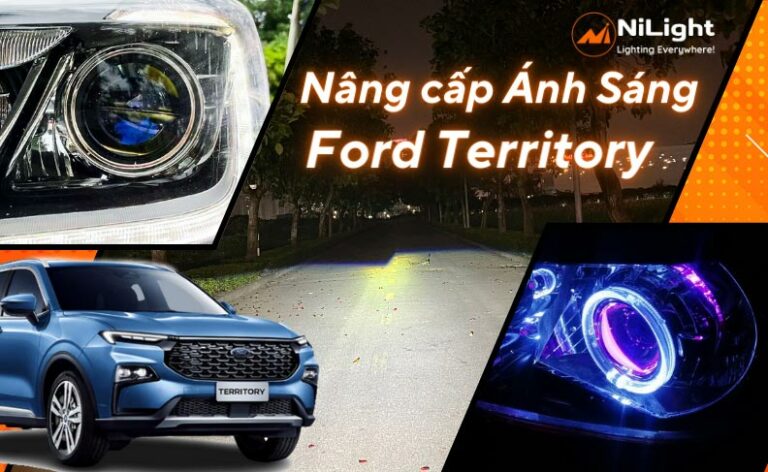 Độ đèn – Nâng cấp ánh sáng cho xe Ford Territory