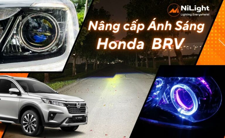 Độ đèn – Nâng cấp ánh sáng cho xe Honda BRV