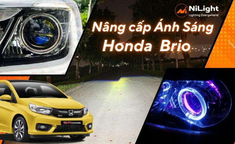 Độ đèn – Nâng cấp ánh sáng cho xe Honda Brio