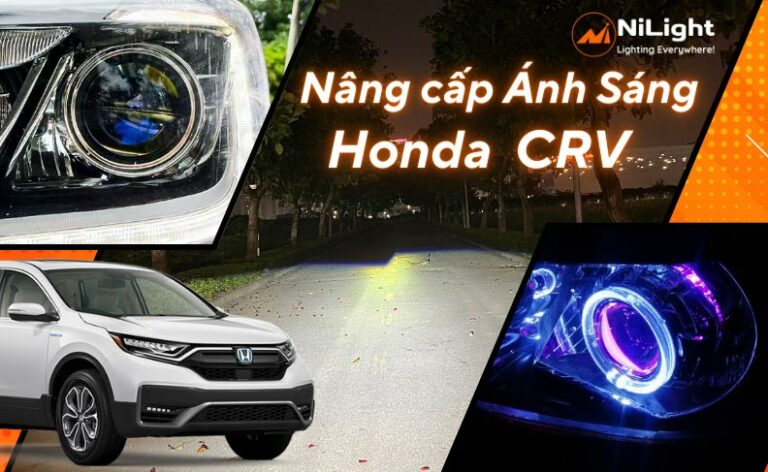 Độ đèn – Nâng cấp ánh sáng cho xe Honda CRV