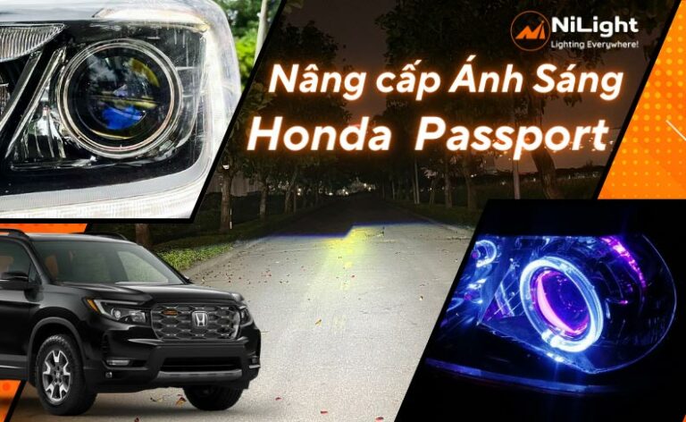 Độ đèn – Nâng cấp ánh sáng cho xe Honda Passport