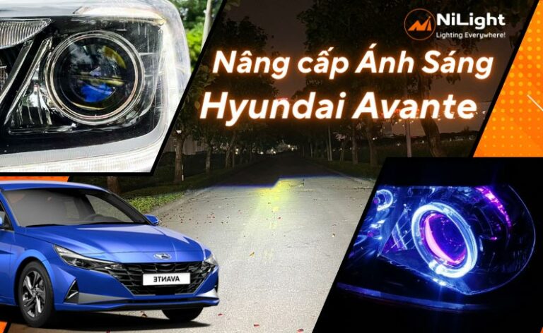 Độ đèn – Nâng cấp ánh sáng cho xe Hyundai Avante