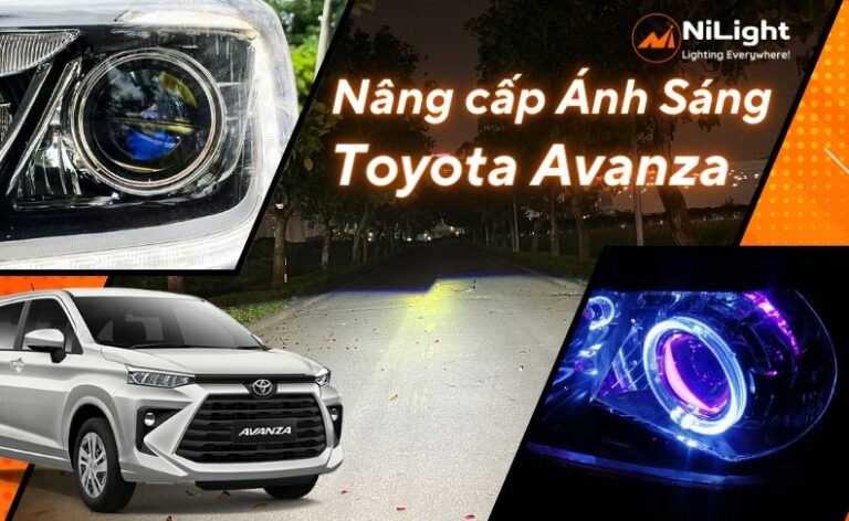 Độ đèn – Nâng cấp ánh sáng cho xe Toyota Avanza