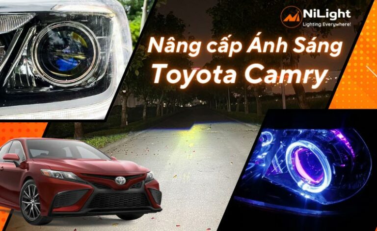 Độ đèn – Nâng cấp ánh sáng cho xe Toyota Camry