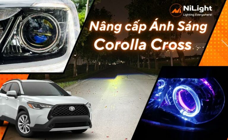 Độ đèn – Nâng cấp ánh sáng cho xe Toyota Corolla Cross