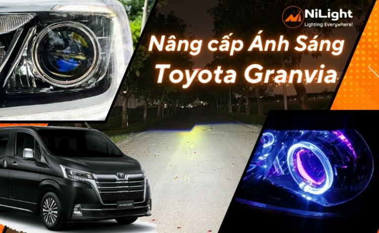 Độ đèn – Nâng cấp ánh sáng cho xe Toyota Granvia