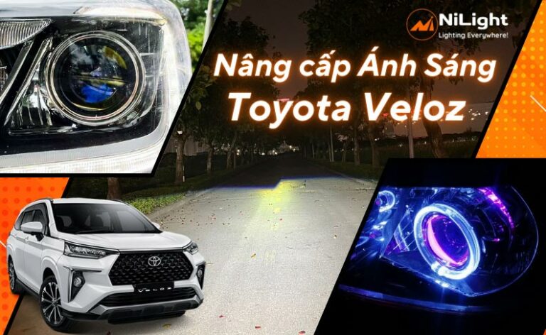 Độ đèn – Nâng cấp ánh sáng cho xe Toyota Veloz