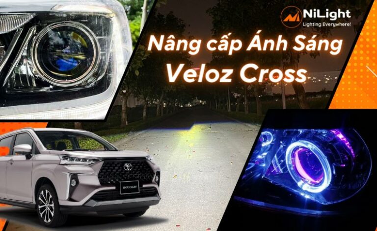 Độ đèn – Nâng cấp ánh sáng cho xe Toyota Veloz Cross