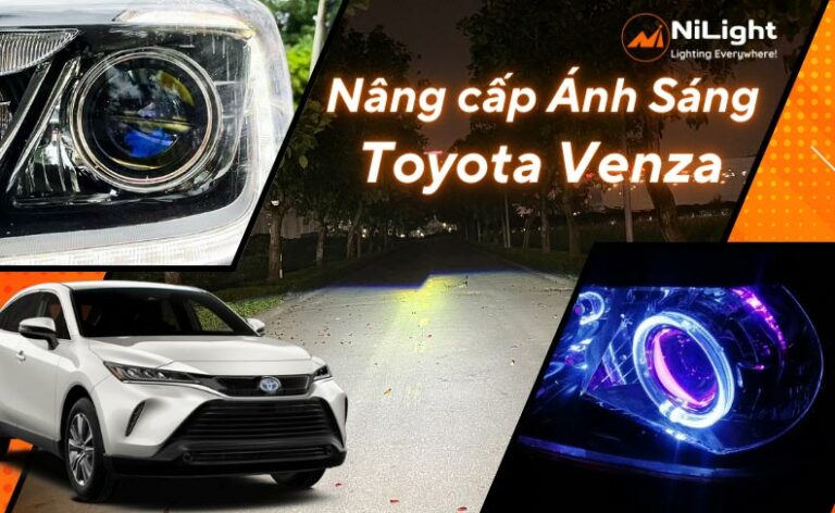 Độ đèn – Nâng cấp ánh sáng cho xe Toyota Venza