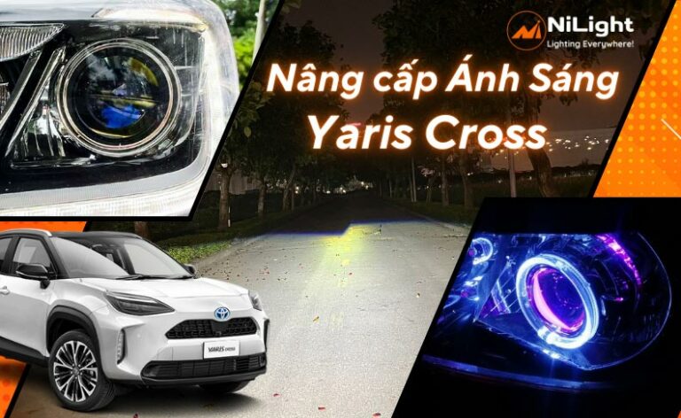 Độ đèn – Nâng cấp ánh sáng cho xe Toyota Yaris Cross