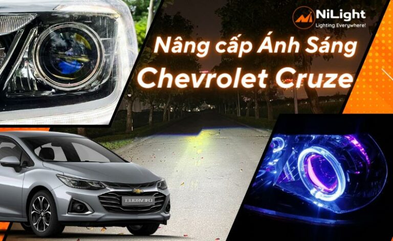 Độ đèn – Nâng cấp ánh sáng cho xe Chevrolet Cruze