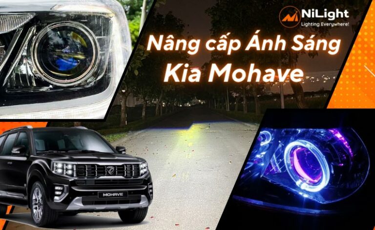 Độ đèn – Nâng cấp ánh sáng cho xe Kia Mohave