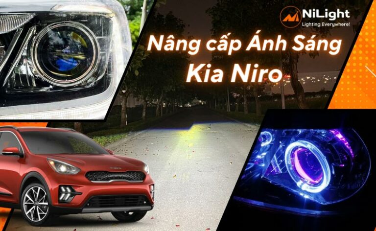 Độ đèn – Nâng cấp ánh sáng cho xe Kia Niro