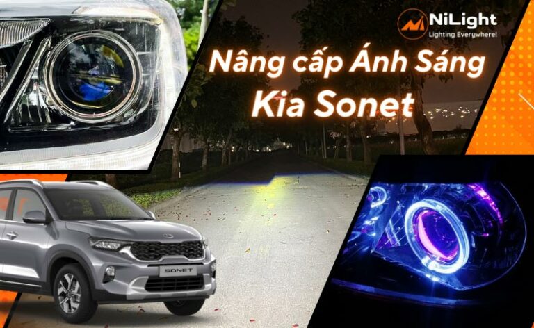 Độ đèn – Nâng cấp ánh sáng cho xe Kia Sonet