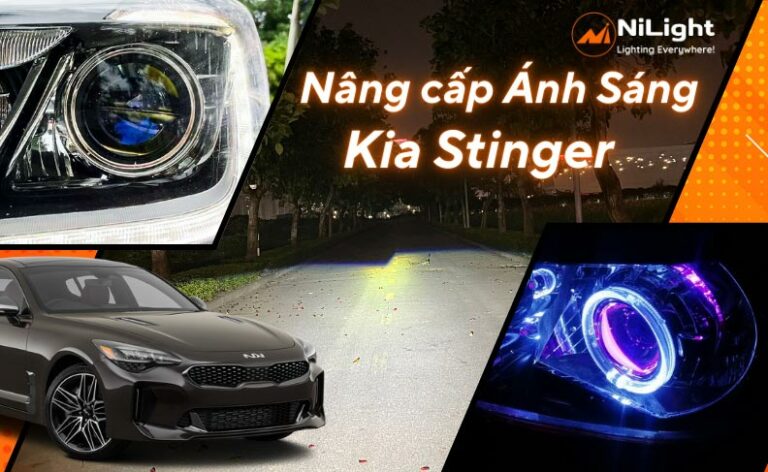 Độ đèn – Nâng cấp ánh sáng cho xe Kia Stinger