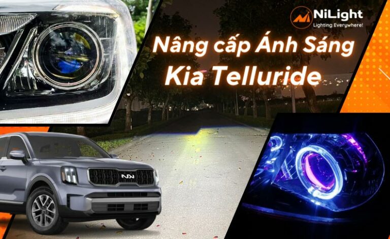 Độ đèn – Nâng cấp ánh sáng cho xe Kia Telluride