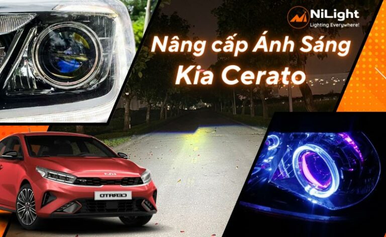 Độ đèn – Nâng cấp ánh sáng cho xe Kia Cerato