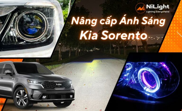 Độ đèn – Nâng cấp ánh sáng cho xe Kia Sorento