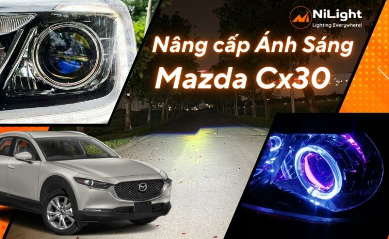 Độ đèn – Nâng cấp ánh sáng cho xe Mazda Cx30