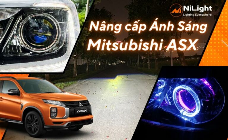 Độ đèn – Nâng cấp ánh sáng cho xe Mitsubishi ASX