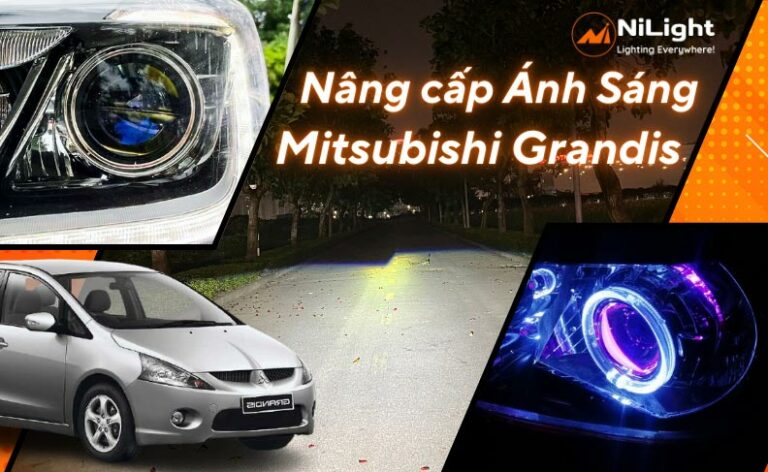 Độ đèn – Nâng cấp ánh sáng cho xe Mitsubishi Grandis