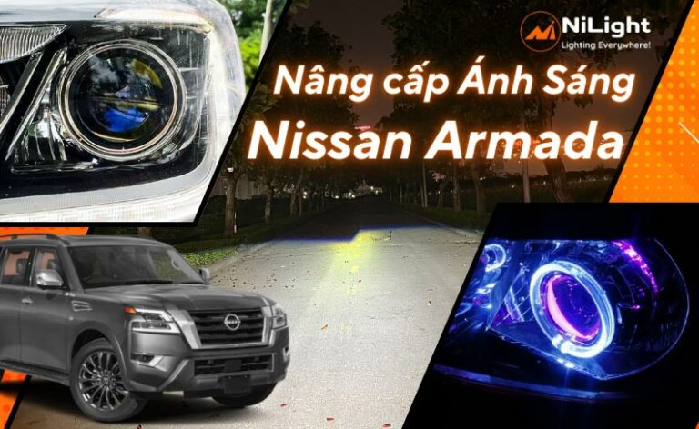 Độ đèn – Nâng cấp ánh sáng cho xe Nissan Armada