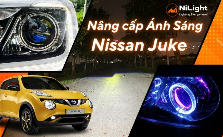 Độ đèn – Nâng cấp ánh sáng cho xe Nissan Juke