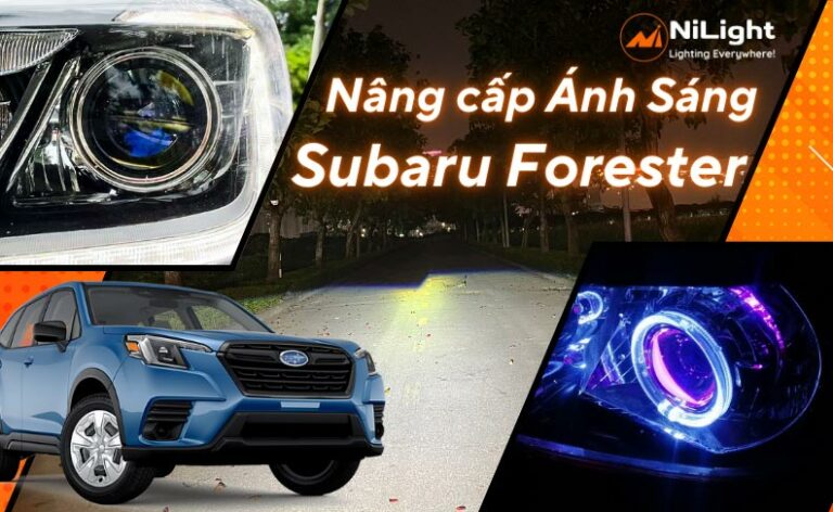 Độ đèn – Nâng cấp ánh sáng cho xe Subaru Forester