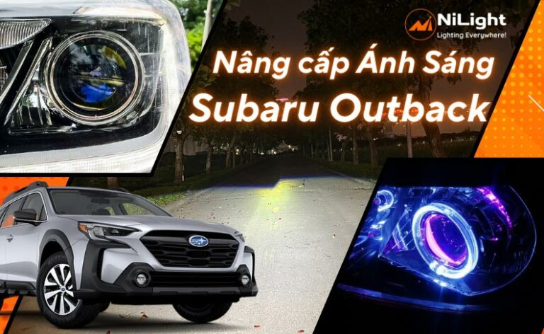 Độ đèn – Nâng cấp ánh sáng cho xe Subaru Outback