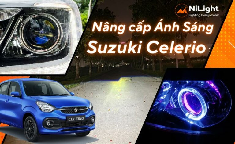 Độ đèn – Nâng cấp ánh sáng cho xe Suzuki Celerio