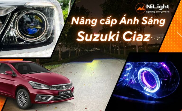 Độ đèn – Nâng cấp ánh sáng cho xe Suzuki Ciaz