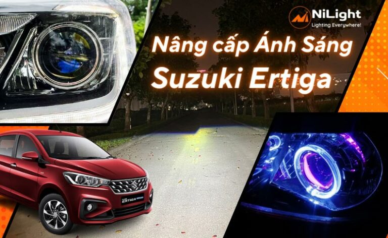 Độ đèn – Nâng cấp ánh sáng cho xe Suzuki Ertiga