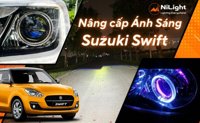 Độ đèn – Nâng cấp ánh sáng cho xe Suzuki Swift