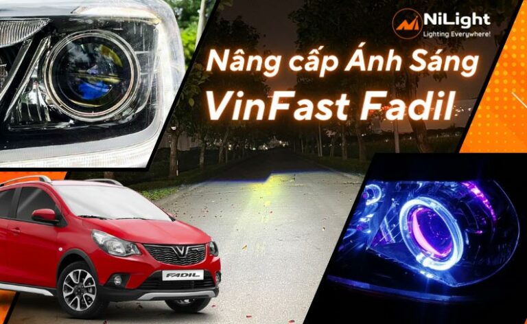 Độ đèn – Nâng cấp ánh sáng cho xe VinFast Fadil