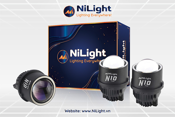 Bi gầm NiLight N10 Titan - Lắp đặt dễ dàng, Ánh sáng mạnh mẽ!