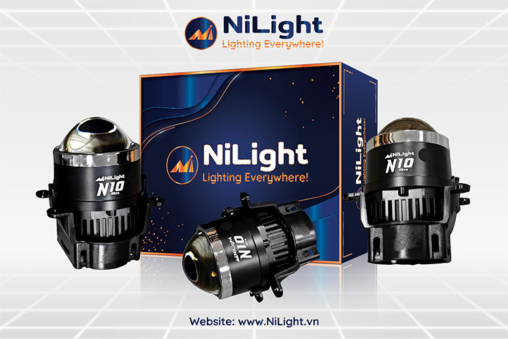 Bi gầm NiLight N10 - Sự lựa chọn kinh tế cho xế yêu!