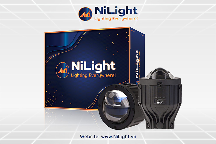 Bi Gầm NiLight N10 Titan New - Trợ pha, Sáng khủng!