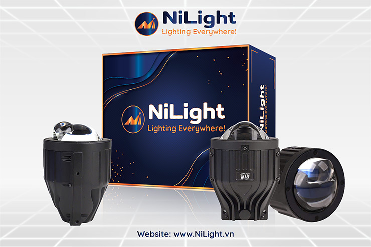 Bi gầm NiLight N10 Titan New - Lắp đặt dễ dàng, Ánh sáng mạnh mẽ!